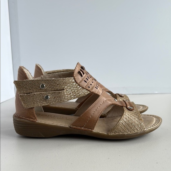 Dorking by Fluchos Tan Gladiator Sandals with Ankle Strap - Picture 9 of 17